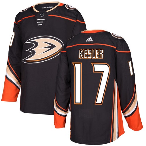 Adidas Men Anaheim Ducks 17 Ryan Kesler Black Home Authentic Stitched NHL Jersey